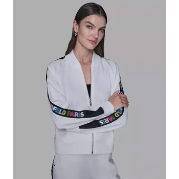 Dámská mikina KARL LAGERFELD dámská mikina LOGO bílá S
