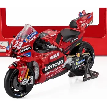 autíčko Ducati Desmosedici Ducati Lenovo Team No.23 E.Bastianini MotoGP 2024 (sběratelský model, určeno pouze k vystavení)