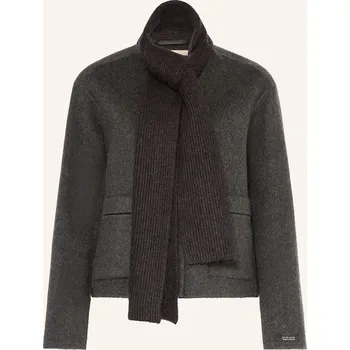 Dámský blejzr Mos Mosh Dámský Sako Mmmaria S Odnímatelnou Šálou, tmavě...