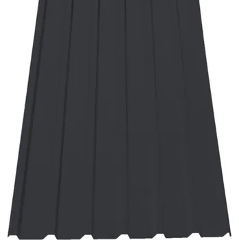 Střešní krytina SATJAM Plech trapézový SAT18 NP střešní PE25 tl. 0,5 mm RAL 9005 černý