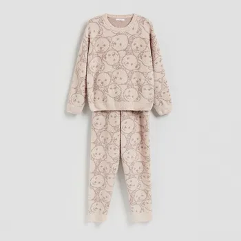 Dámský svetr Reserved - LADIES` PYJAMA - tělová - 222EY-02X - 222EY-02X-S