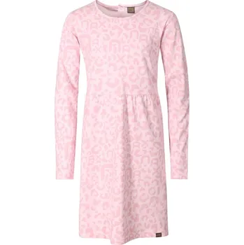 Dívčí šaty Dětské bavlněné šaty NAX WERTO light lilac - 128-134