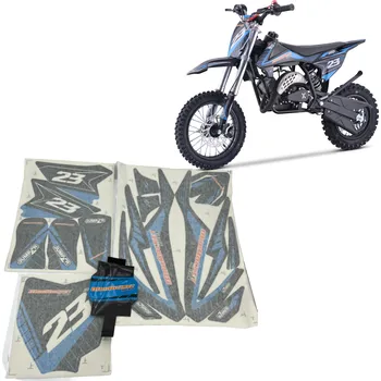 Dětské vozidlo Sada polepů pro minicross Jumper 60cc Modrá