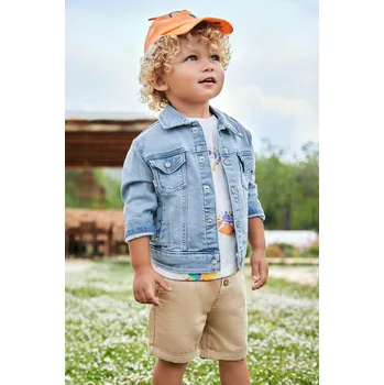 Kojenecké šortky Mayoral 1227.3F.Baby.PPYH béžová 08X, vel. 80