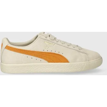 Pánské tenisky Semišové tenisky Puma Clyde OG béžová barva, 391962 01X, EUR 42.5