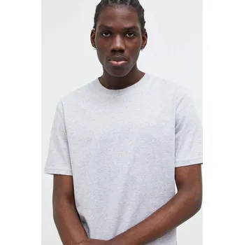 Pánské tričko Bavlněné tričko Marc O'Polo šedá barva, B21201251054 90X, vel. XXL