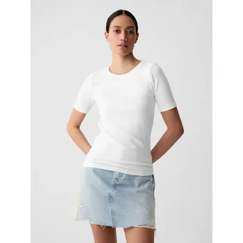 GAP Dámské Tričko s krátkým rukávem GAP Bílá XXL (2434857)