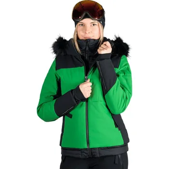 Dámská lyžařská bunda NORTHFINDER-TAYLER-409greenblack Zelená L
