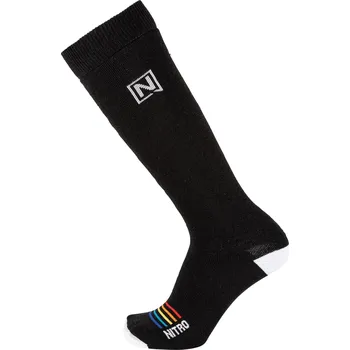 Pánské termoprádlo ponožky NITRO CLOUD 1 UNISEX SOCKS black Velikost: XL