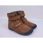 D.D.step Zimní boty D.D. step W063-52130A BAREFOOT hnědé s nářadím kožené velikost: 27