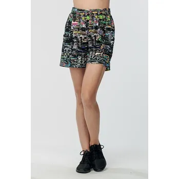 Dámské kraťasy Kratší volnější pestrobarevné dámské kraťasy s kapsami 228 velikost S