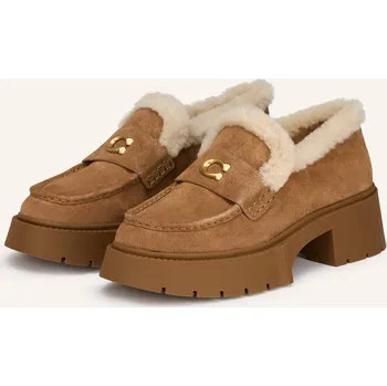 Oblečení a móda Coach Dámské Plateau Mokasíny Leah, koňaková, 41