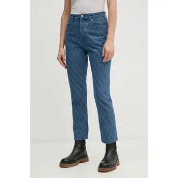 Dámské džíny Džíny Pepe Jeans STRAIGHT JEANS UHW DIAMOND PL204722 modrá 55X, vel. 27/28