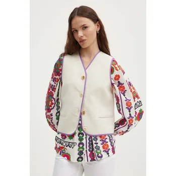 Dámská vesta Vesta La Petite Française GALAXIE PFGALAXIE béžová 01X, vel. 36