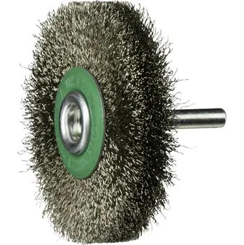 LUKAS-ERZETT Bezhlavý drátěný kartáč BSVW pro nerezovou brusku 70 x 18 mm, pro přímou brusku BSVW 07018 S6 VA A351007036 10 ks