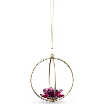 Závěsná dekorace Swarovski Garden Tales Rose Ball Ornament 5557805 zlatá GLD