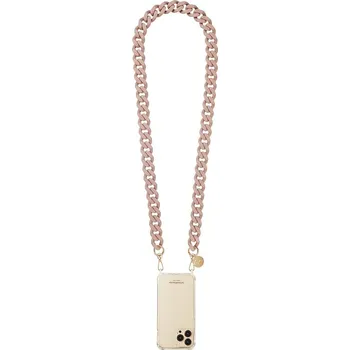 Náhrdelník Řetízek k telefonu LaCoqueFrançaise Ginny 120 cm LE314128 růžová 30X