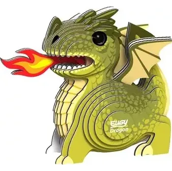 Puzzle Eugy Eko 3D skládačka Drak (EU024)