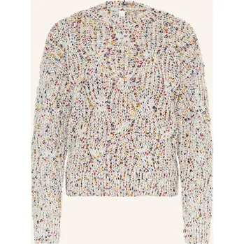 Dámský svetr Y.A.S. Dámský Svetr, světle šedá / červená / tmavě modrá, 36