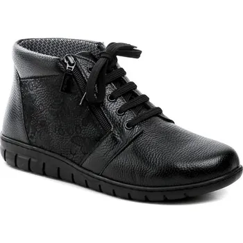 Dámská zimní obuv Comfortabel 990683-01 černé dámské zdravotní boty šíře K EU 43 + DÁREK + Doprava ZDARMA