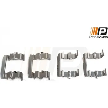 Přislušenství brzdového systému Sada příslušenství, obložení kotoučové brzdy ProfiPower 9B1175