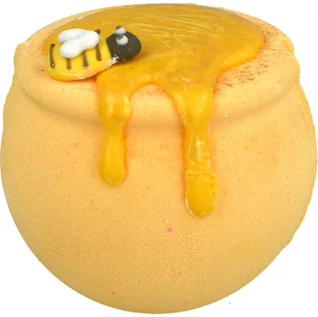 Koupelová sůl Bomb Cosmetics Honey Pot Šumivá bomba do koupele, 160 g