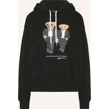 Dámská mikina Polo Ralph Lauren Dámská Mikina S Kapucí, černá / světle...