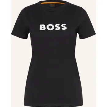 Boss Dámské Tričko Elogo, černá / bílá, 36