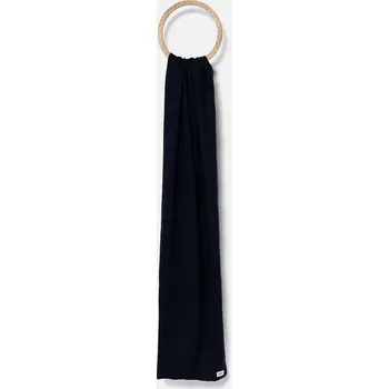 Šála Šátek z vlněné směsi Pepe Jeans YELA SCARF tmavomodrá barva, hladký, PL060200 59X, vel. ONE SIZE