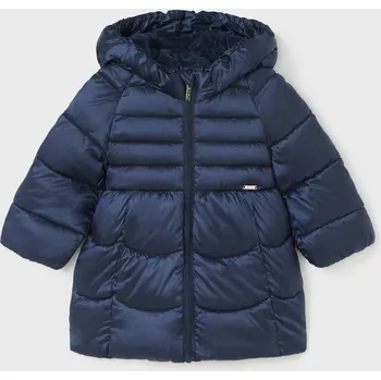 Kojenecká bunda Mayoral tmavomodrá barva 2425.4J.Baby.9BYX 59X, vel. 68