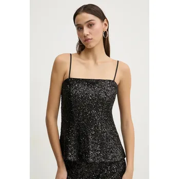 Dámská mikina Halenka Abercrombie & Fitch dámská, černá barva, s aplikací, KI140-4635 KI140.4635.901 99X, vel. XS