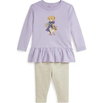 Kojenecká souprava Kojenecká souprava Polo Ralph Lauren 310952350001 fialová 45X, vel. 70-74