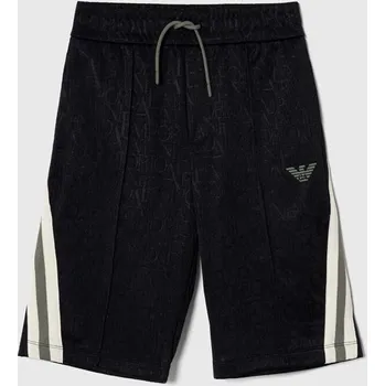 Chlapecké kraťasy Dětské kraťasy Emporio Armani 3D4SJ1.1JMSZ námořnická modř 59X, vel. 166