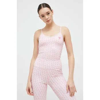 Top Guess V3GP01.MC03W růžová 30X, vel. M