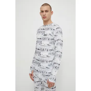 Pánské termoprádlo Funkční triko s dlouhým rukávem Picture Nangha MTS1072 bílá 00X, vel. XL