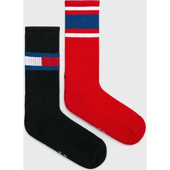 Pánské ponožky Dětské ponožky Tommy Hilfiger ( 2-pak) tmavomodrá barva 394020001. 59X, vel. 39/42