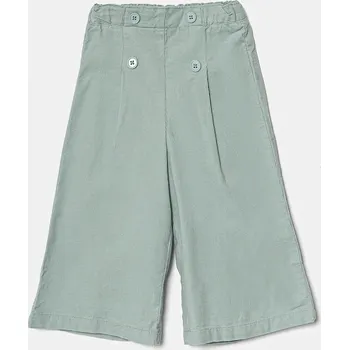 Chlapecké kalhoty Dětské manšestrové kalhoty United Colors of Benetton zelená barva, 4O5GGF025 4O5GGF025.P.Seasonal 07X, vel. 116