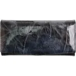 Velká dámská kožená peněženka Carmelo 2109 M černá