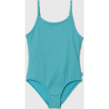 Dámské plavky Jednodílné dětské plavky Abercrombie & Fitch KI211.4015 modrá 55X, vel. 122-125
