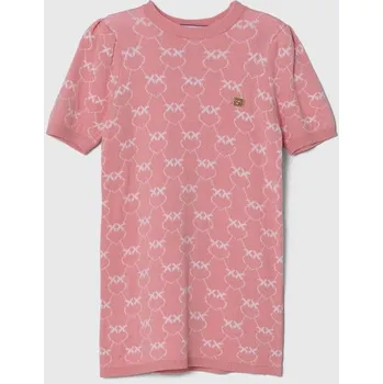 Dívčí šaty Dívčí šaty Pinko Up S4PIBGDR209 růžová 42X, vel. 86