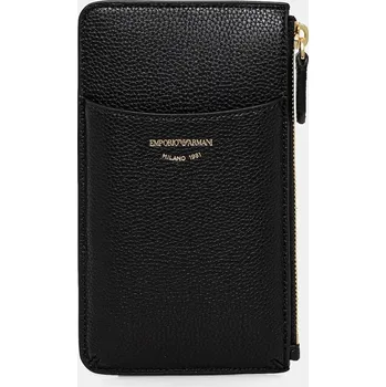 Peněženka Peněženka Emporio Armani černá barva, EW000543 AF11953 EW000543.AF11953.NOS 99X, vel. ONE SIZE