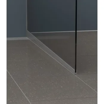 Stavební profil Lišta spádová nerez kartáč 12,5mm/1,2m levý