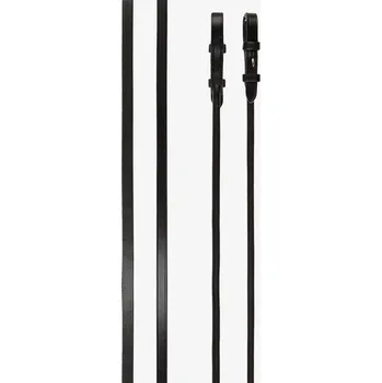 PS of Sweden Otěže Round Supergrip PS of Sweden, 13 mm, hnědé FULL