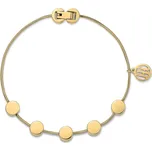 Tommy Hilfiger Pozlacený ocelový náramek s přívěsky TH2700980 + 2 měsíce na vrácení zboží