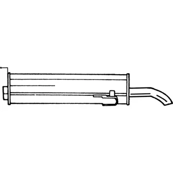 Tlumič výfuku QWP Zadní tlumič výfuku QWP WEX366