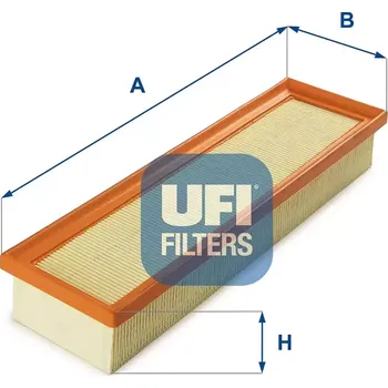 Filtr do auta UFI Vzduchový filtr UFI 30.A15.00