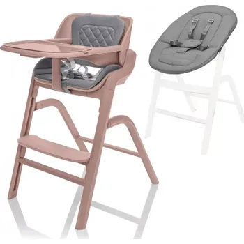 Jídelní židlička Zopa Set židlička Inspira + novorozenecký set Candy Pink