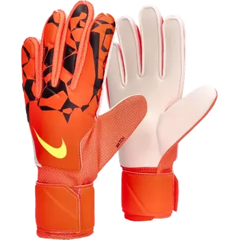 Brankářské rukavice Pánské brankářské rukavice Nike Match oranžové