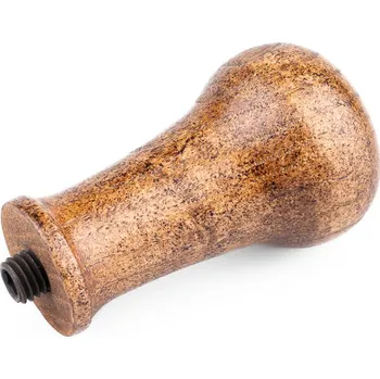 Příprava kávy Motta - dřevěná rukojeť pěchovadla hnědá