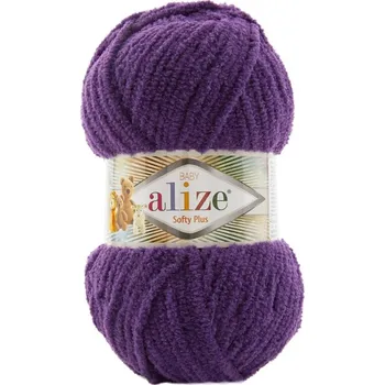 Příze Alize příze Softy Plus 44 fialová